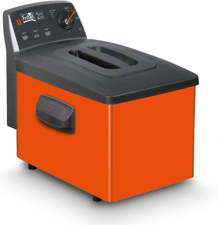FRITEL Turbo SF 4152 orange Fritteuse - Fritteuse 3 L - Doppelheizelement