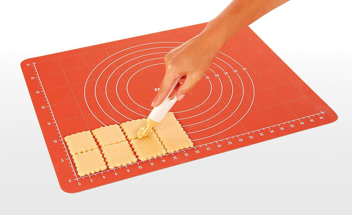 Tescoma Base PASTELERA C.Clip 60X50CM Delicia SiliconPRIME, Rojo, 50 x 60 cm 50 x 60 cm Rojo, 50 x 6
