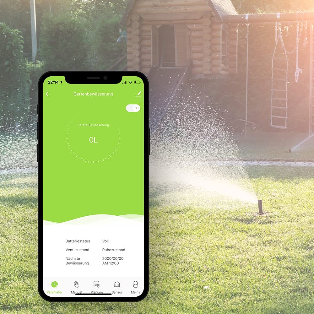 essentials Smart Home Solutions – Smart Garden Bewässerungssystem mit zwei Anschlüssen, Zeitprofiler