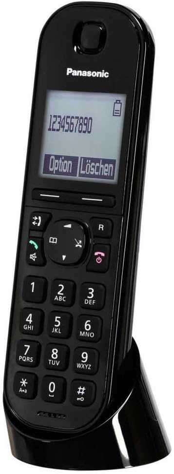 Panasonic KX-TGQ200GB DECT IP-Telefon (schnurlos, CAT-iq 2.0 kompatibel, Freisprechmodus, Anruferspe