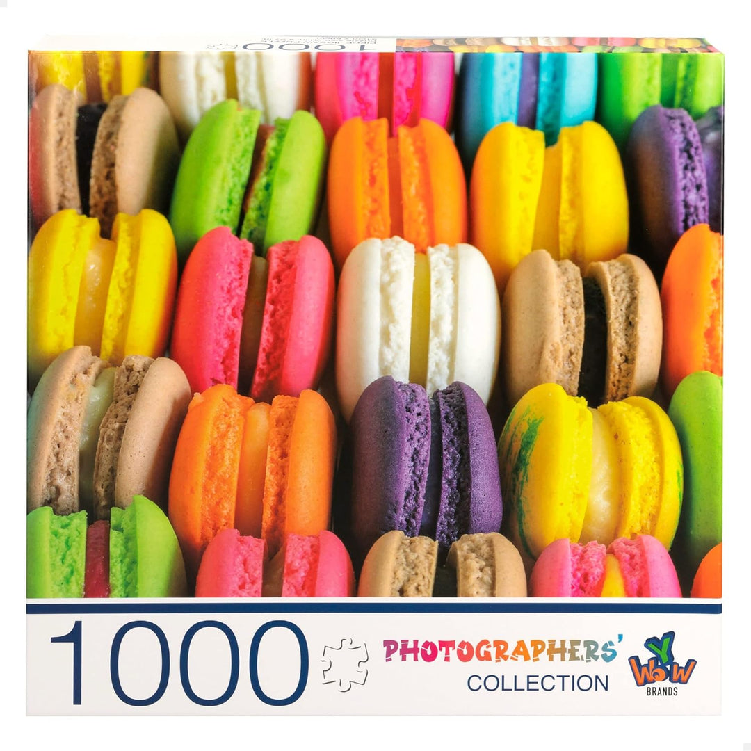 ColorBaby 46974 Puzzle, Macarons, Macarons