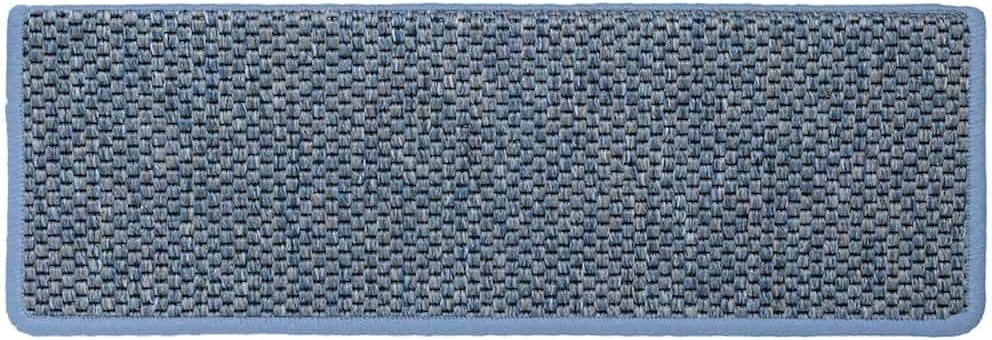 vidaXL Treppenmatten 15 STK., Stufenmatten Selbstklebend, Treppenteppich in Sisal-Optik, Treppenstuf