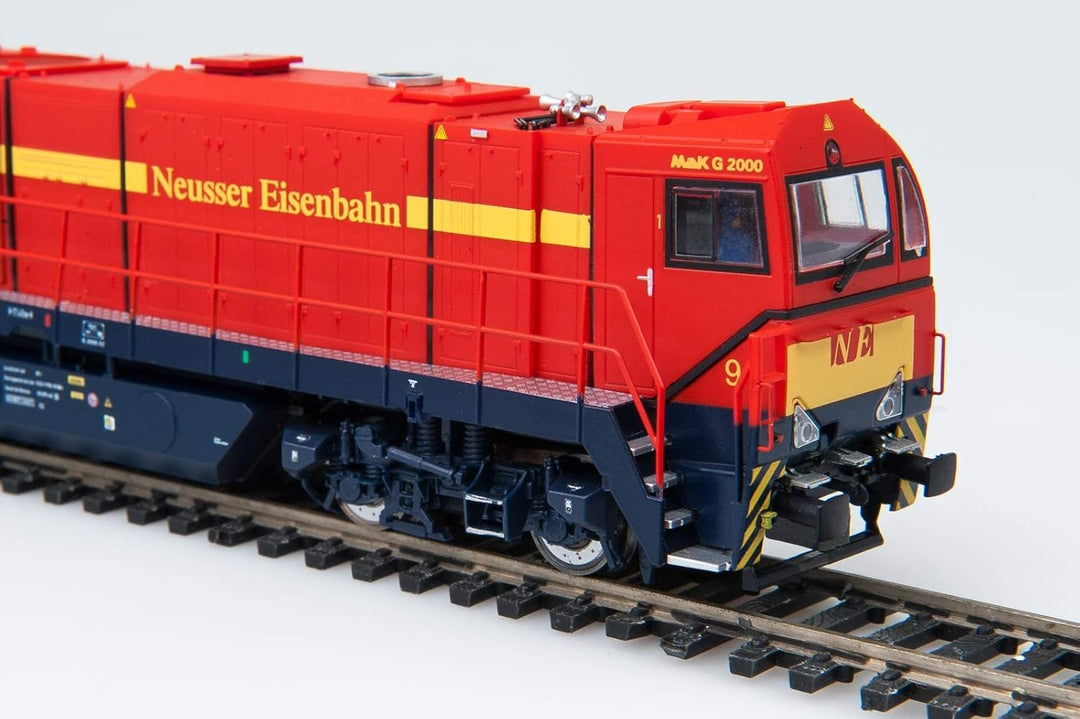 MEHANO 8812 T 277 VOSSLOH G2000 NEUSSER Eisenbahn, Rot