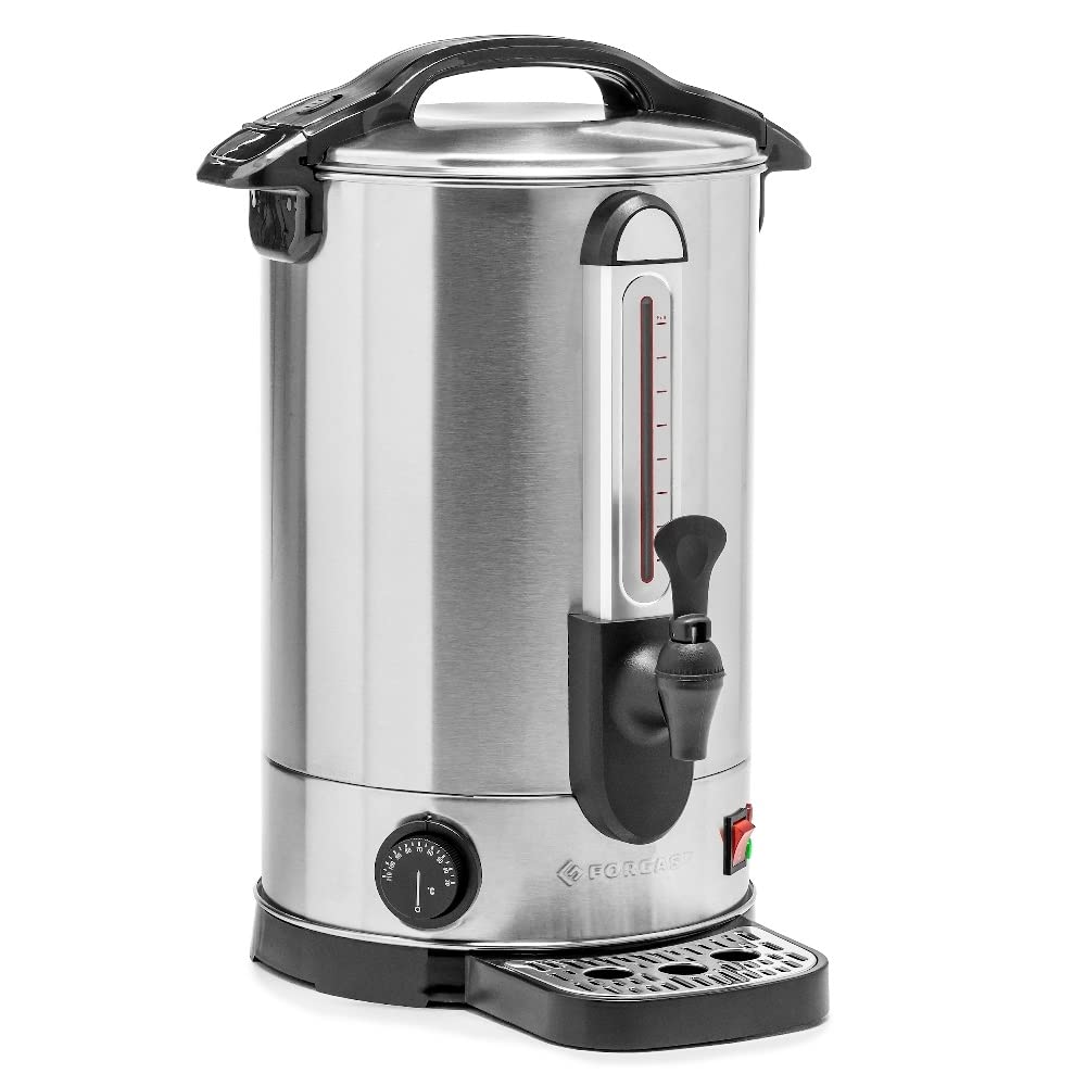 Heisswasserspender aus Edelstahl | 16L (15L) Liter Wassertank | Wasserspender | Thermopot | Wasserko