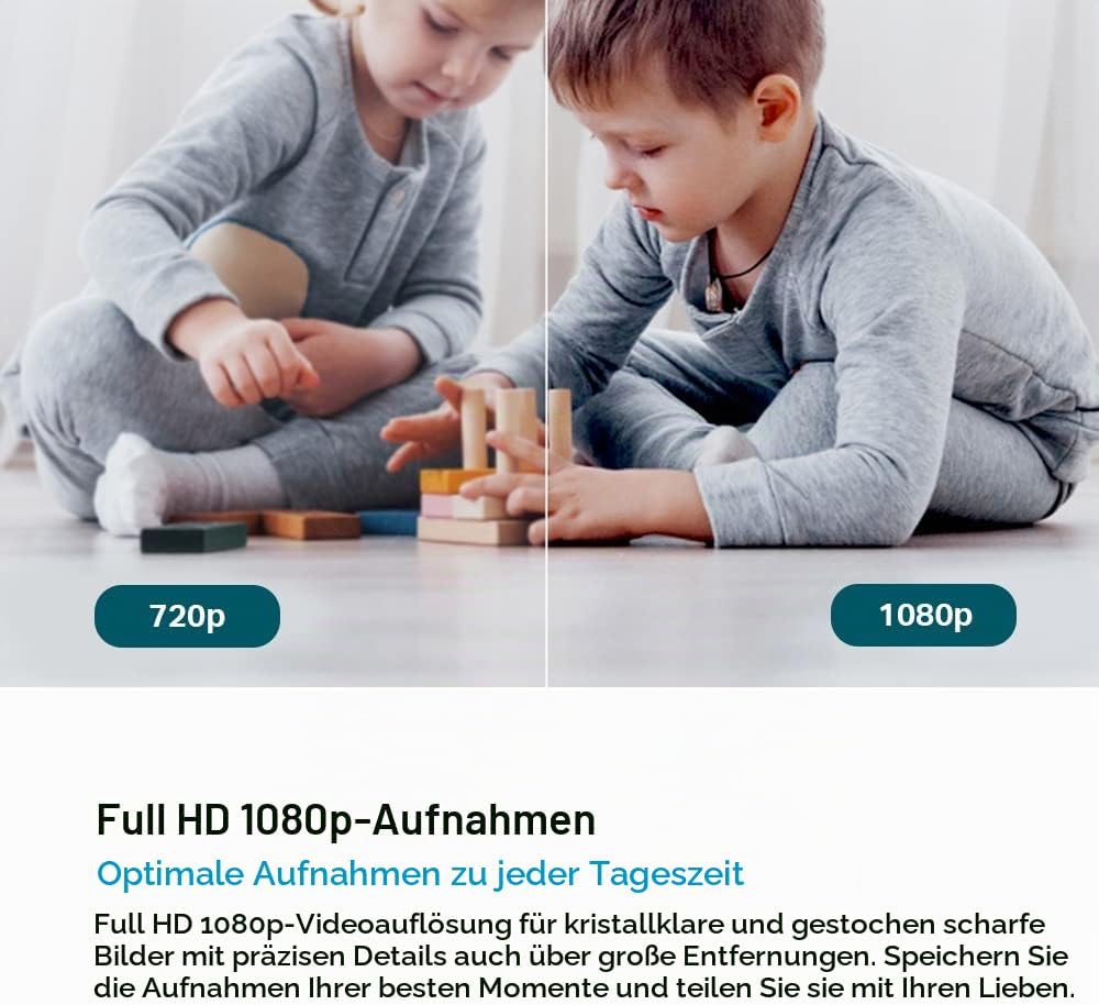 TP-Link Tapo C500 WLAN-Überwachungskamera für den Aussenbereich, 360 Grad Tapo C200 360°-WLAN-Überwa