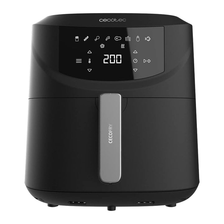 Cecotec Airfryer Ohne Öl Cecofry Absolute 7600, 7,6L, 2000W, Digital, PerfectCook, Temperatur- und Z