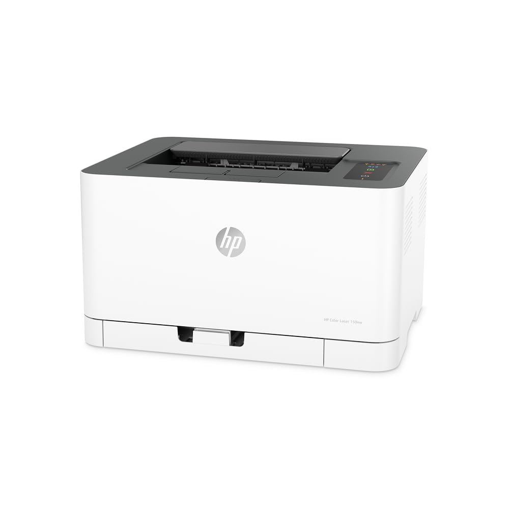 HP Color Laser 150nw Farb-Laserdrucker (Drucker, USB, LAN, WLAN),weiss-grau Drucker WLAN