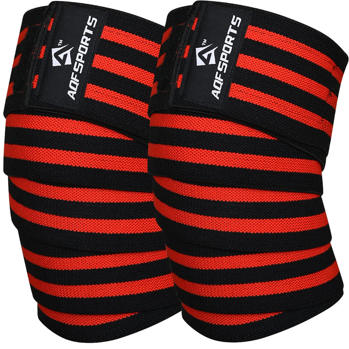 AQF Kniebandage, Kraftraining Kniebandage Männer Damen - IPL USPA Genehmigt Fitness Knieschützer, El