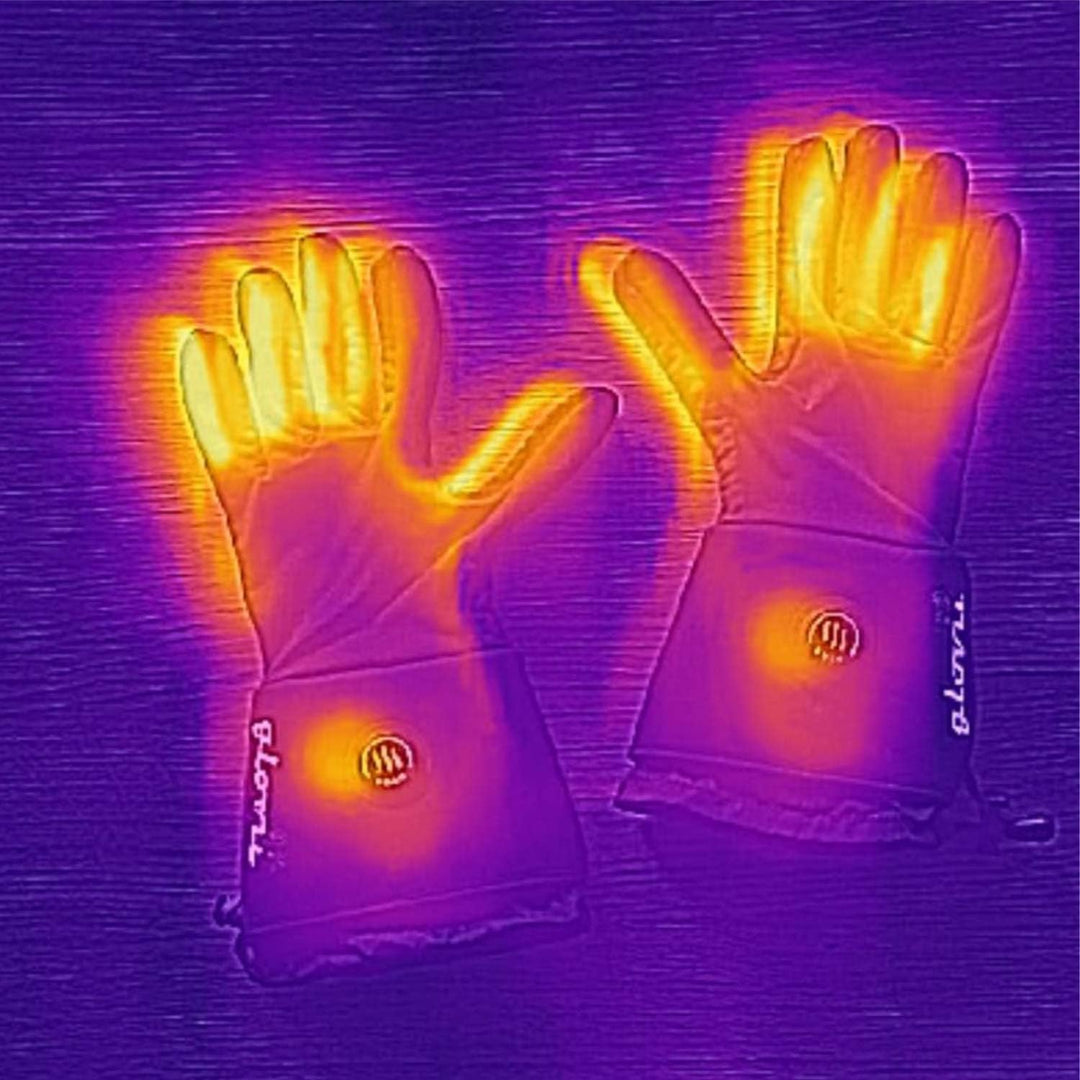 Akku Beheizte Thermoaktive Universalhandschuhe mit Wasserdichtem Bezug S/M GLB, S/M GLB