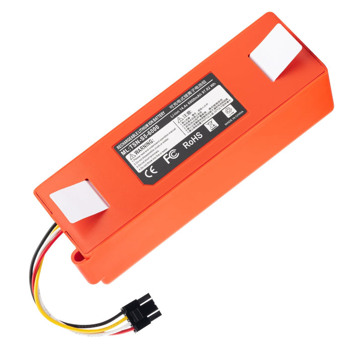 14,4 V 6800 mAh Ersatzakku für Roborock S4, S5, S50, S6, S7, S7 Max, Q5, Q7, Q7 Max