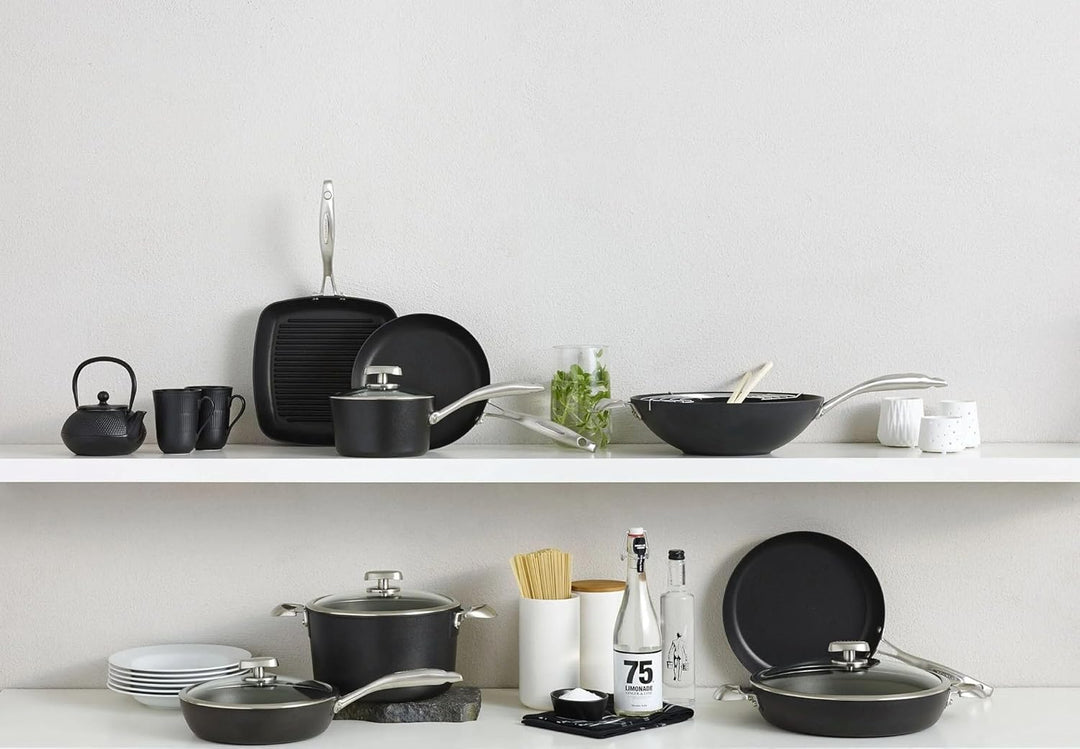 Scanpan 68102600 Schmorpfanne mit Deckel - Pro IQ, 26 cm