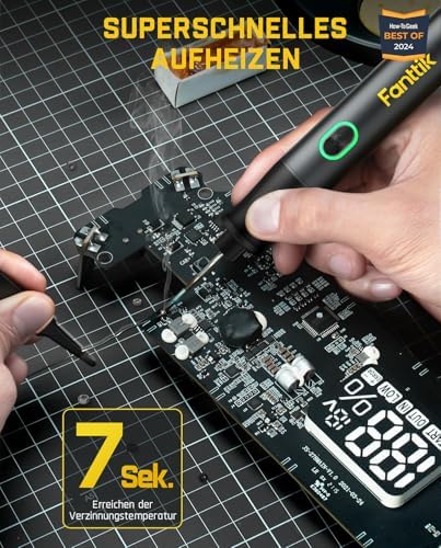 Fanttik T1 Max Präzisions Lötkolben Set und Fanttik E2 Ultra 3.7V Mini Elektro Schraubendreher Set