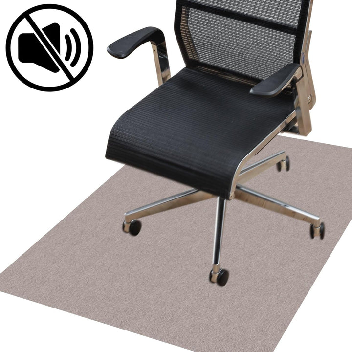 ANRO Bodenschutzmatte Bürostuhl Unterlage Schreibtischstuhl Unterlage Bürostuhl Teppich rutschfeste