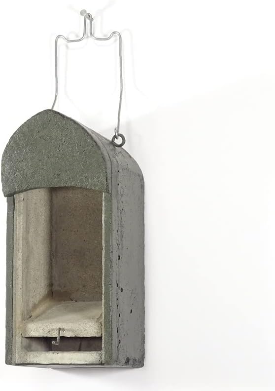 Nistkasten Fledermaushöhle mit Zwei Einschlüpfen 12 mm aus Holzbeton