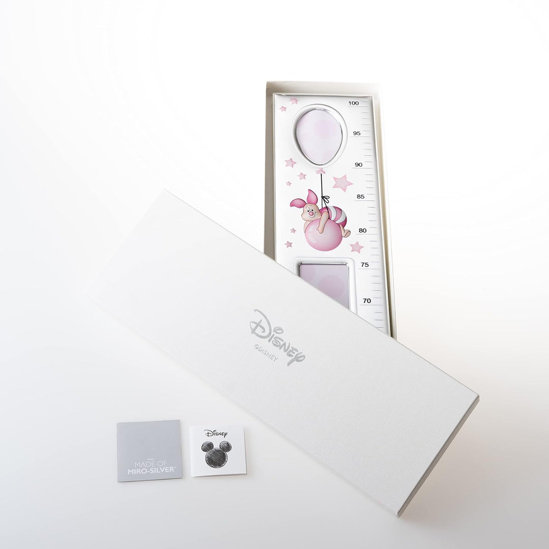 Disney - Kinder Messlatte für die Wand mit Silber - mit Bilderrahmen - zur Dekoration des Kinderzimm
