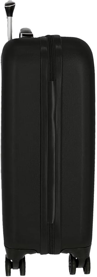 Roll Road Camboya Kabinentrolley, Schwarz, 40 x 55 x 20 cm, Hartplastik, seitlicher Kombinationsvers