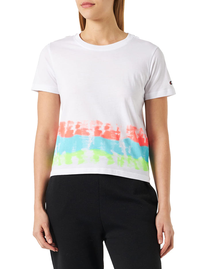 Champion Damen Legacy Color Ground Croptop S/S T-Shirt, XS