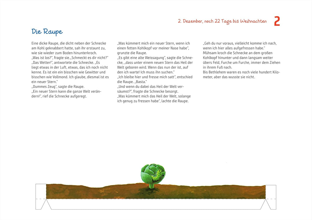 Der weite Weg nach Bethlehem. Ein Adventskalender zum Basteln und Vorlesen: Ein Guckkasten-Adventska