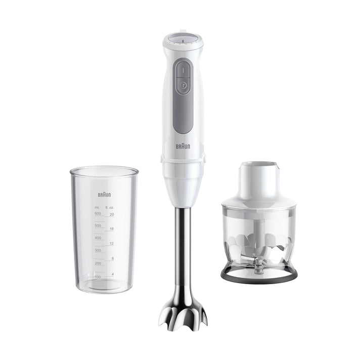 Braun Stabmixer MultiQuick 5 MQ50201M, PowerBell Plus Technologie, 21 Geschwindigkeitsstufen+Turbo,