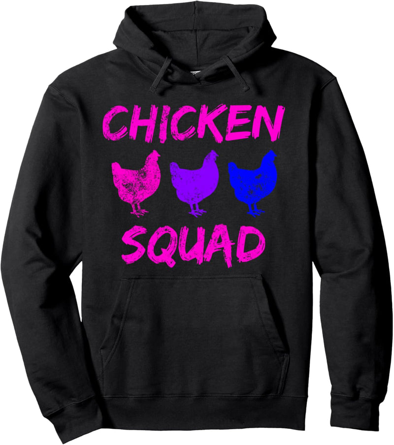 Chicken Squad Pullover Hoodie