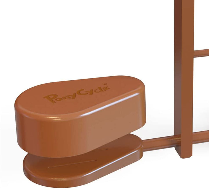 PonyCycle Offizielle Pedalauflage für Modell U Grösse 5 Braun und Schokolade Pferd, Kunststoff Pedal