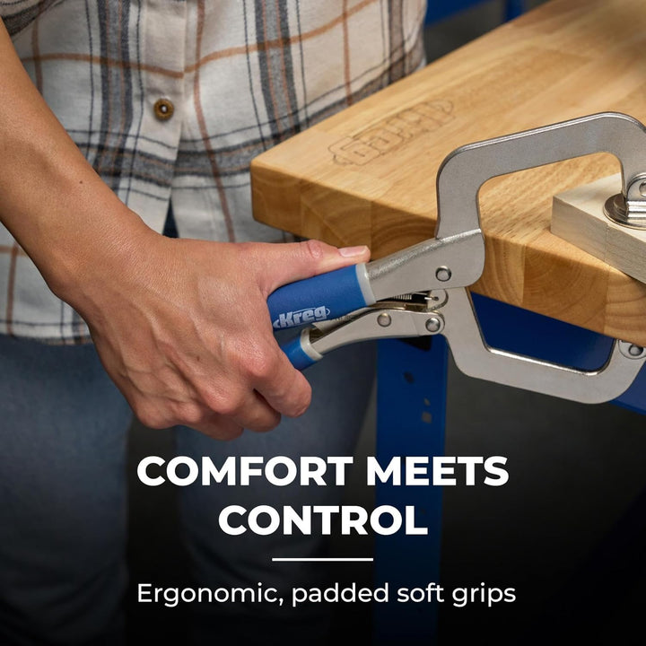 Kreg KHC-PREMIUM Classic Schnellspannzwinge 76 mm 3 Inch, 3 Inch