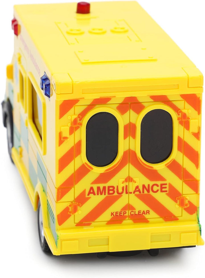 Toyland® Notfall-Krankenwagen Spielzeug mit Licht und Sound - Massstab 1:40 - Spielfahrzeug - ab 3 J