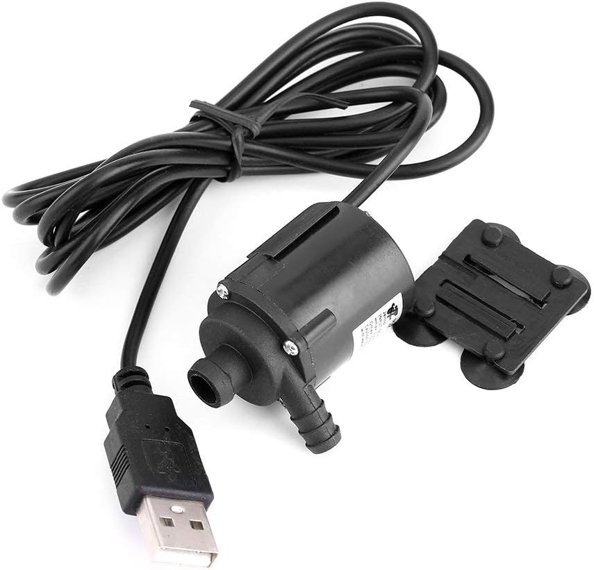 USB Mini Wasserpumpe, Micro Brushless Tauchpumpe Aquariumpumpe Förderpumpe Brunnenpumpe Ultra-leise