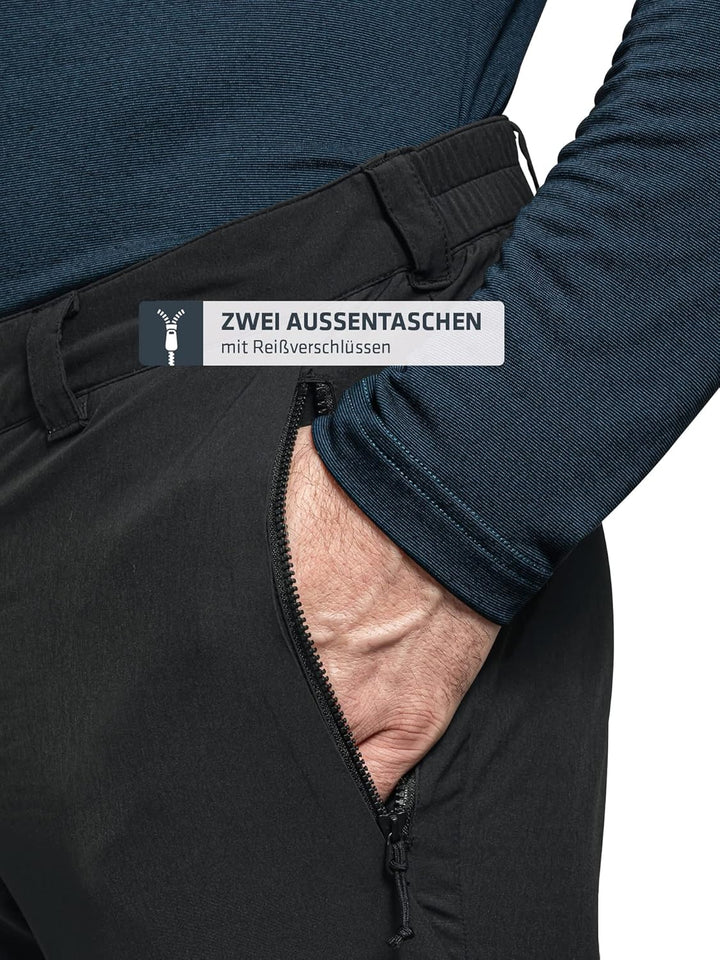 Schöffel Herren Pants Koper1 Warm M, gefütterte Wanderhose mit 4 Wege-Stretch, robuste Thermohose mi