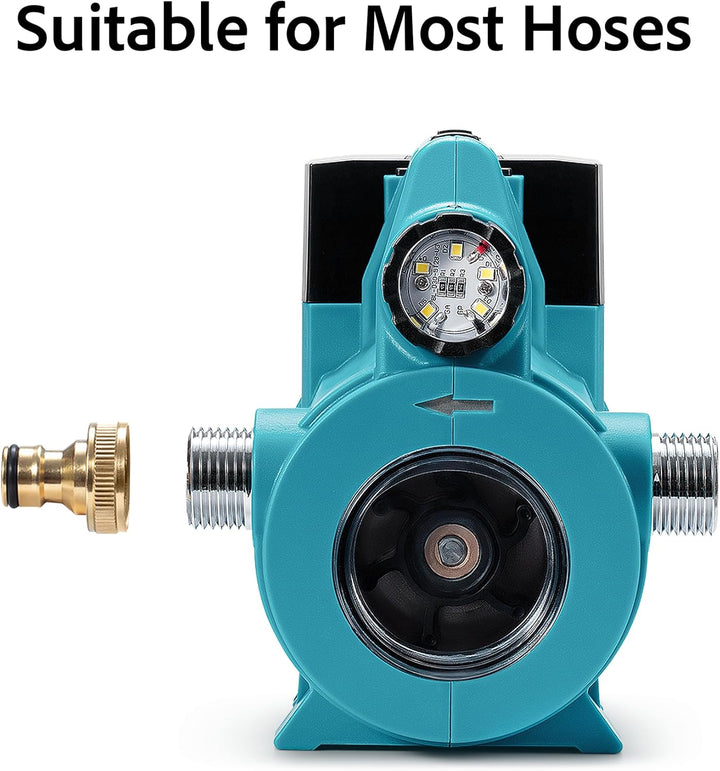 Mellif Wasserpumpe für Makita 18 V Akku, elektrische Gartenpumpe, kabellose tragbare selbstansaugend