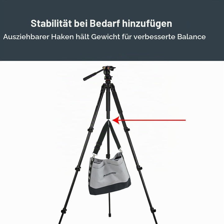 Celestron 82052 Regal Premium Stativ, Schwarz Regal Premium Stativ Einzeln, Regal Premium Stativ Ein