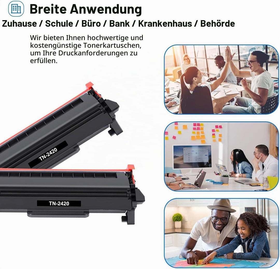 Toner Bank TN2420 TN-2420 TN-2410 TN2410 MFC-L2710DW Toner für Brother MFC L2710DW HL-L2350DW MFC-L2