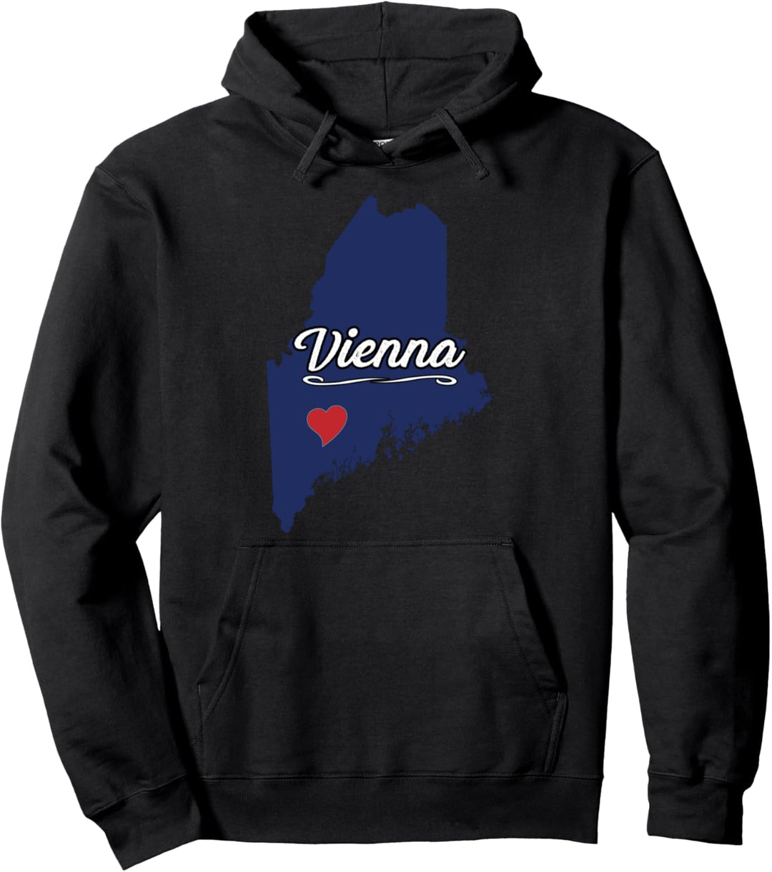 City of Vienna Maine | Süsses Merch-Geschenk – Grafik Pullover Hoodie