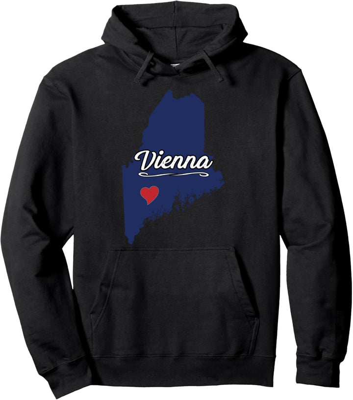 City of Vienna Maine | Süsses Merch-Geschenk – Grafik Pullover Hoodie
