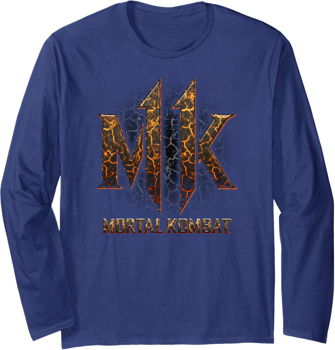 Mortal Kombat 11 Mk11 Lava Langarmshirt