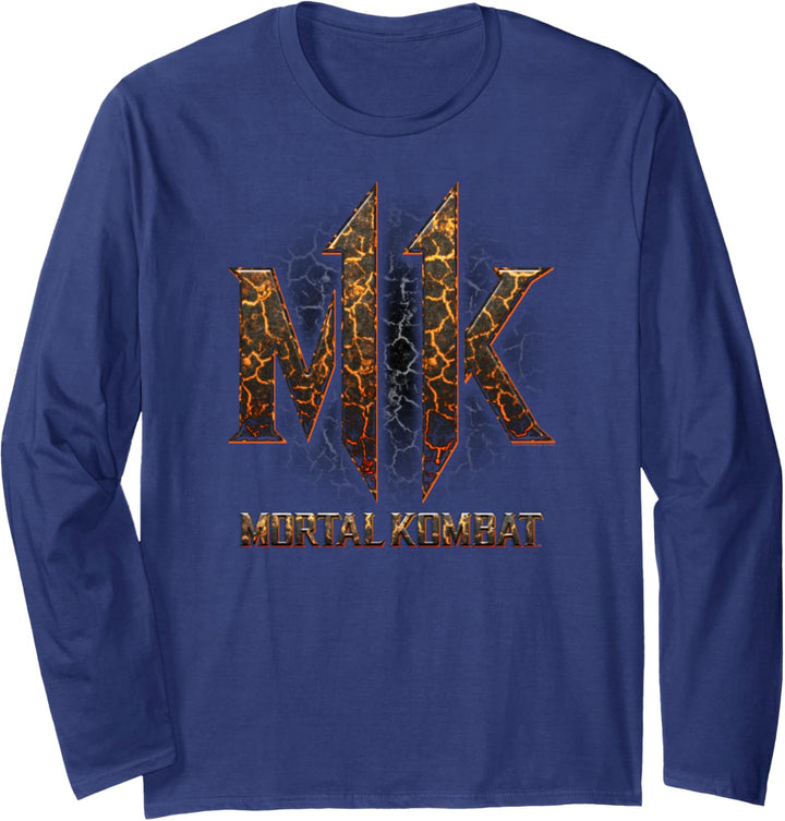 Mortal Kombat 11 Mk11 Lava Langarmshirt