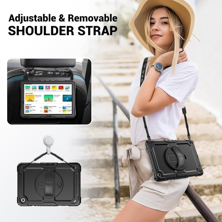 SEYMAC Hülle für Samsung Galaxy Tab A9 Plus 11 Zoll 2023, Stossfeste für Samsung Galaxy Tab A9+ Hüll