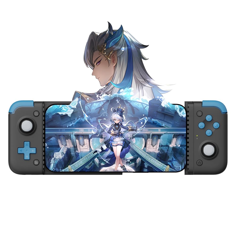 GameSir X2s Bluetooth Phone Controller für iPhone/Android, Teleskop-Controller mit 500mAh Akku, Hall
