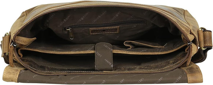 Greenburry Herren Henkeltasche antikbraun 25
