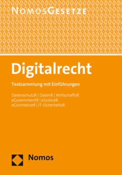 Digitalrecht: Textsammlung mit Einführungen, Taschenbuch