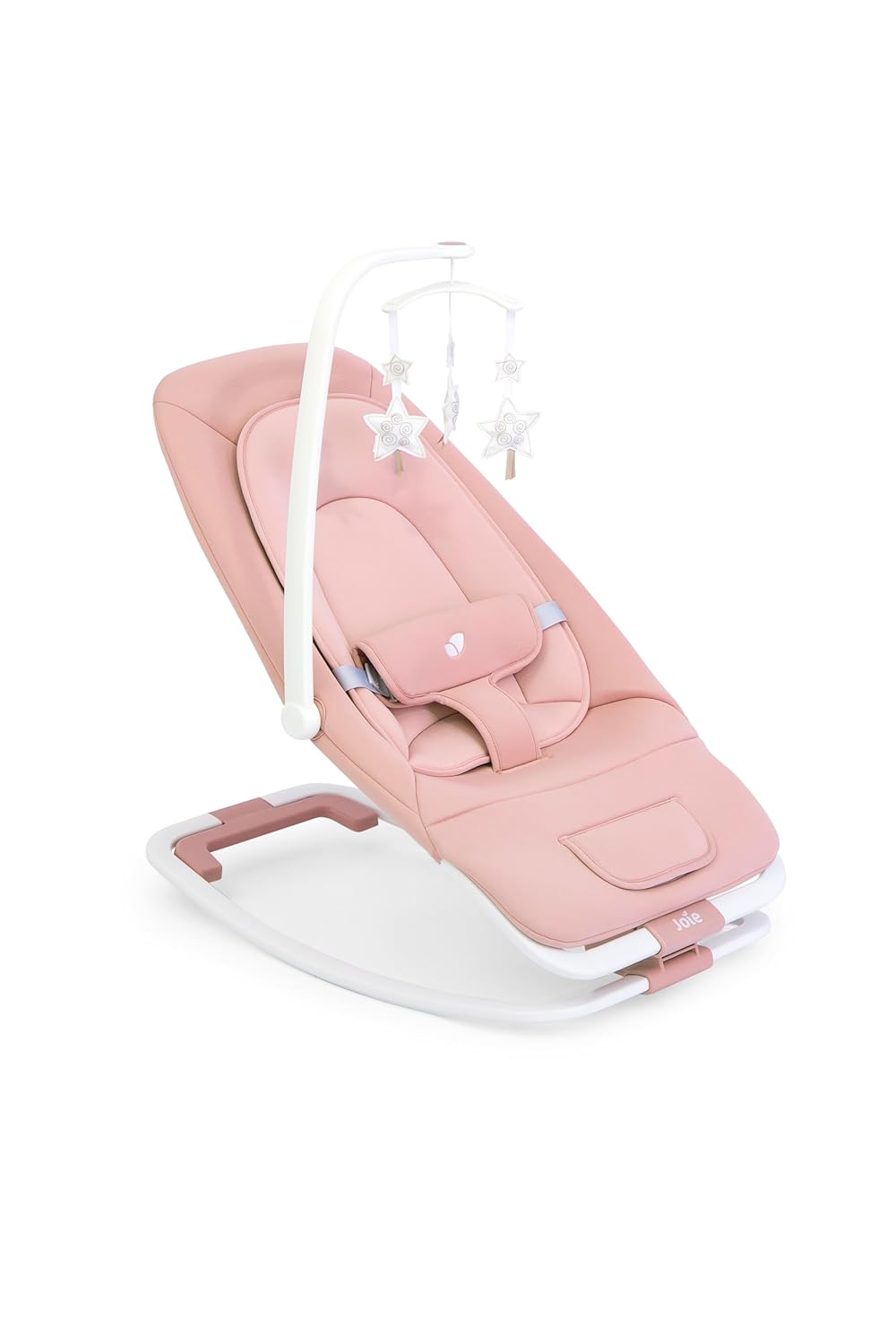 Joie Dreamer Babywippe ab Geburt, kompakt & faltbar, mit Vibrationsfunktion, 3-fach verstellbarer Rü