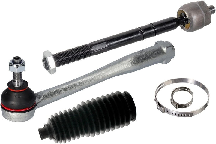 febi bilstein 39033 Spurstange mit Lenkmanschettensatz , 1 Stück Vorderachse links, Vorderachse link