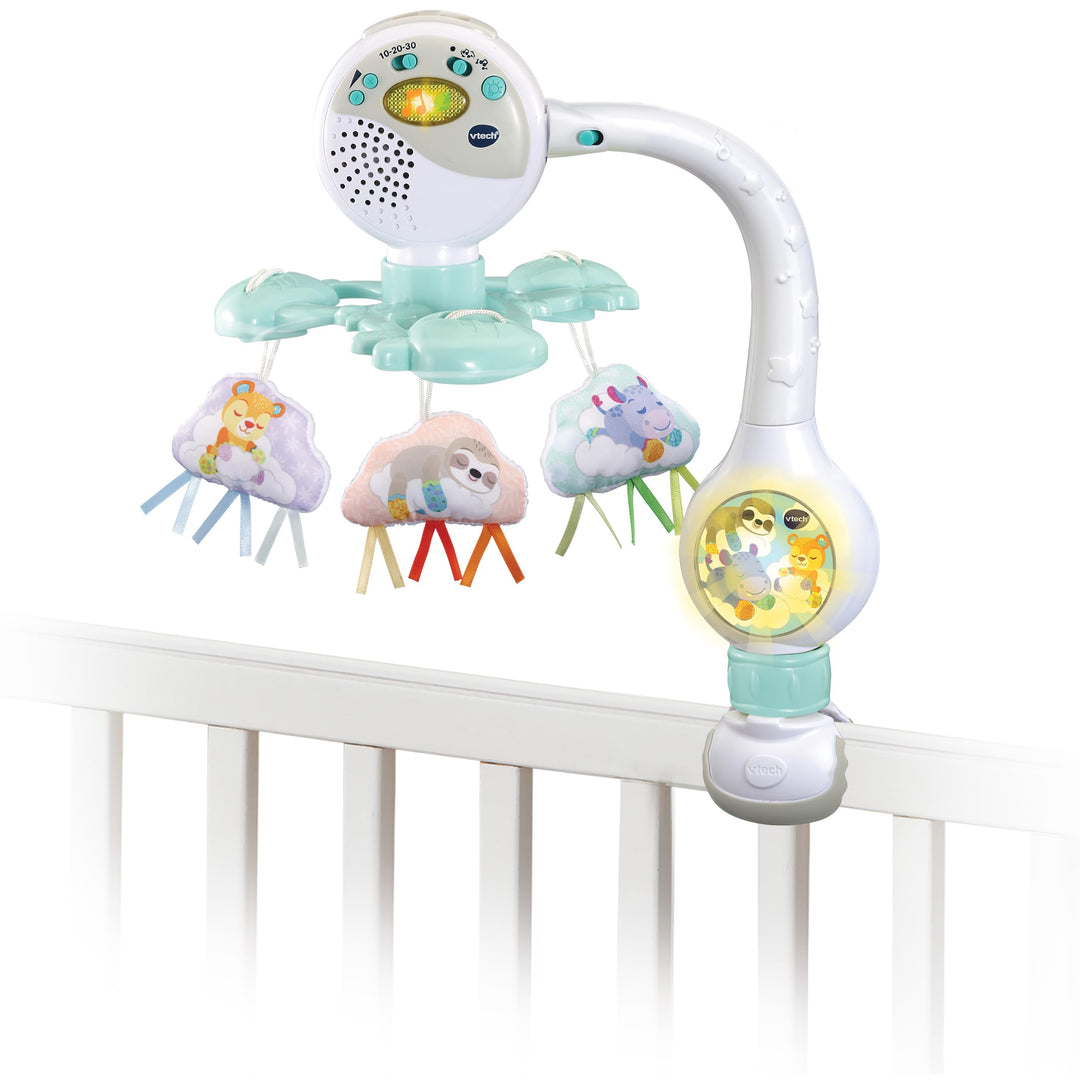 VTech - Wolken-Mobile - Süsses Mobile mit Nachtlicht und Sensor - Für Kinder von 0-2 Jahren