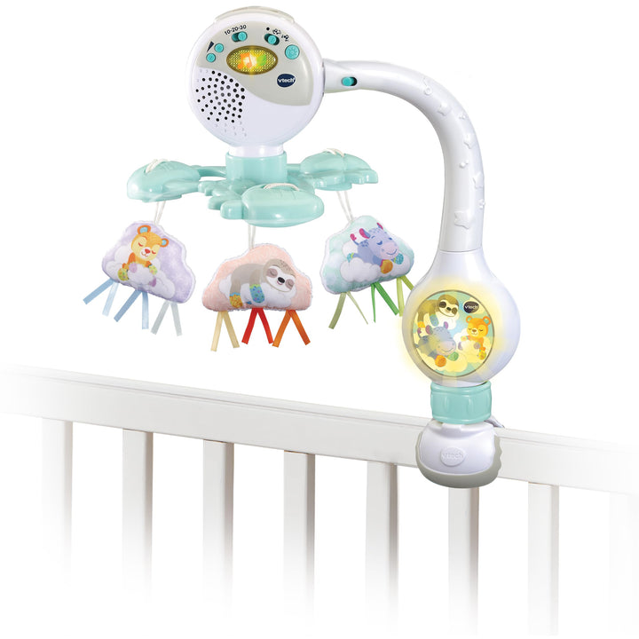 VTech - Wolken-Mobile - Süsses Mobile mit Nachtlicht und Sensor - Für Kinder von 0-2 Jahren
