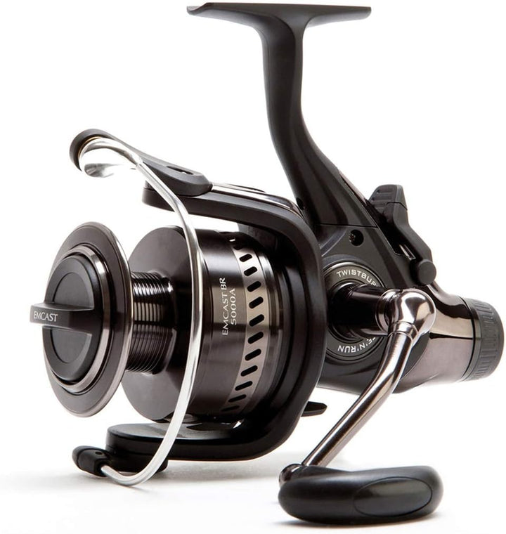 Daiwa Emcast BR A - Freilaufrolle inkl. zusätzlicher Doppelkurbel 4500, 4500