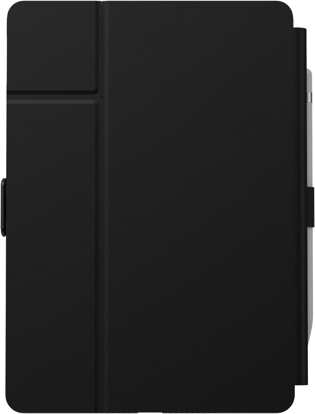 Speck-Produkte Balance Folio iPad (2019-2021) Schutzhülle und Ständer, Schwarz/Schwarz, Schwarz
