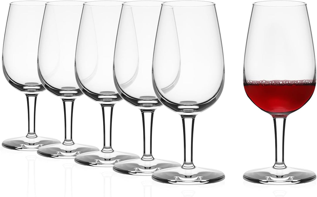 Stölzle Lausitz I.N.A.O. Tasting Gläser/Weingläser 6er Set/Weingläser Kristallglas/Kelch Weinglas/ho
