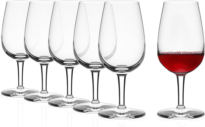 Stölzle Lausitz I.N.A.O. Tasting Gläser/Weingläser 6er Set/Weingläser Kristallglas/Kelch Weinglas/ho
