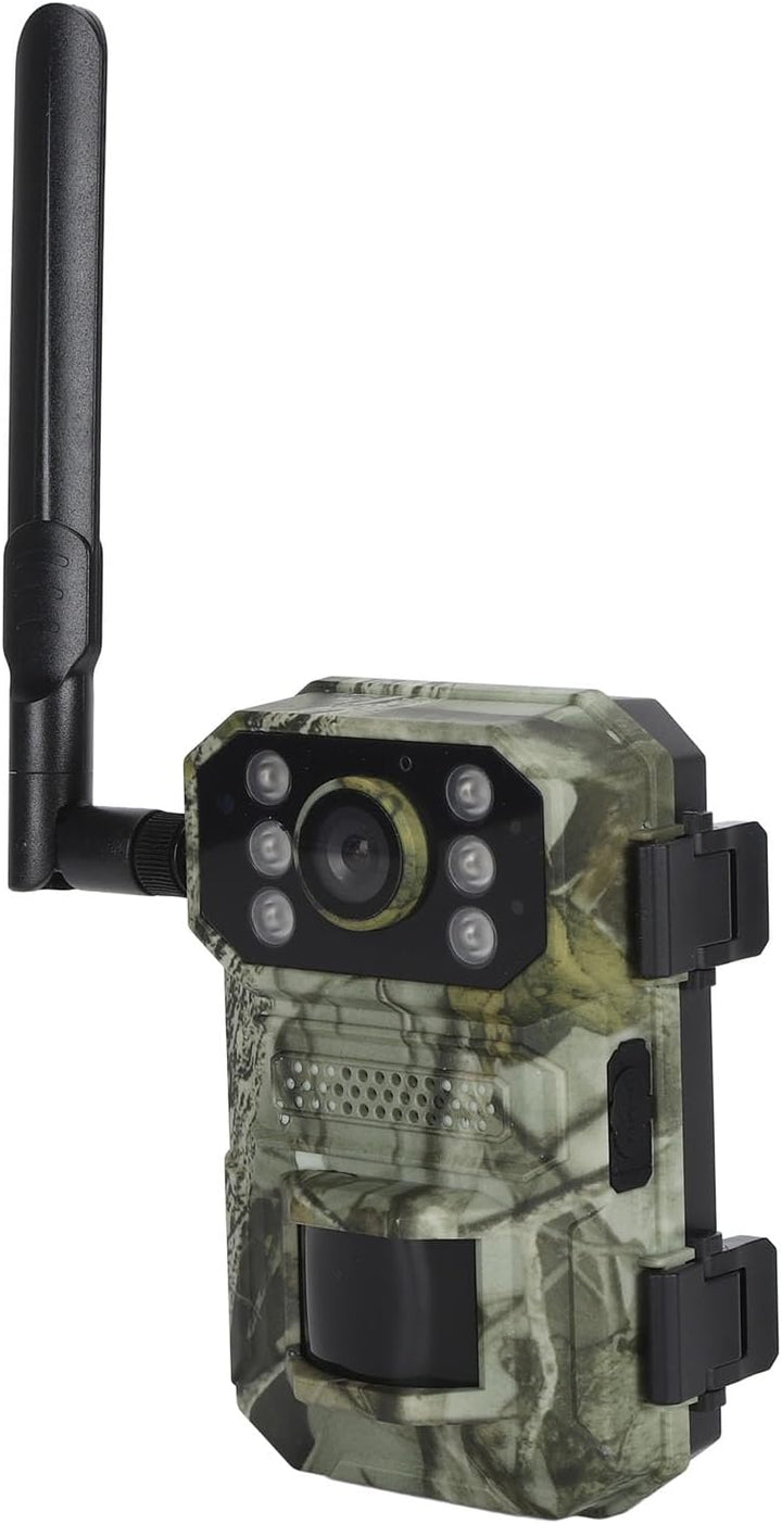 Marhynchus 4K Wildkamera, 14 MP, 4G LTE Wildkamera mit 120° Weitwinkel-Bewegungserkennung, Solar-Lad