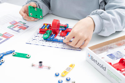 Betzold - Elektronik Lernbaukasten Kinder - Experimentierkasten Technik-Bausatz Nocolor, Nocolor